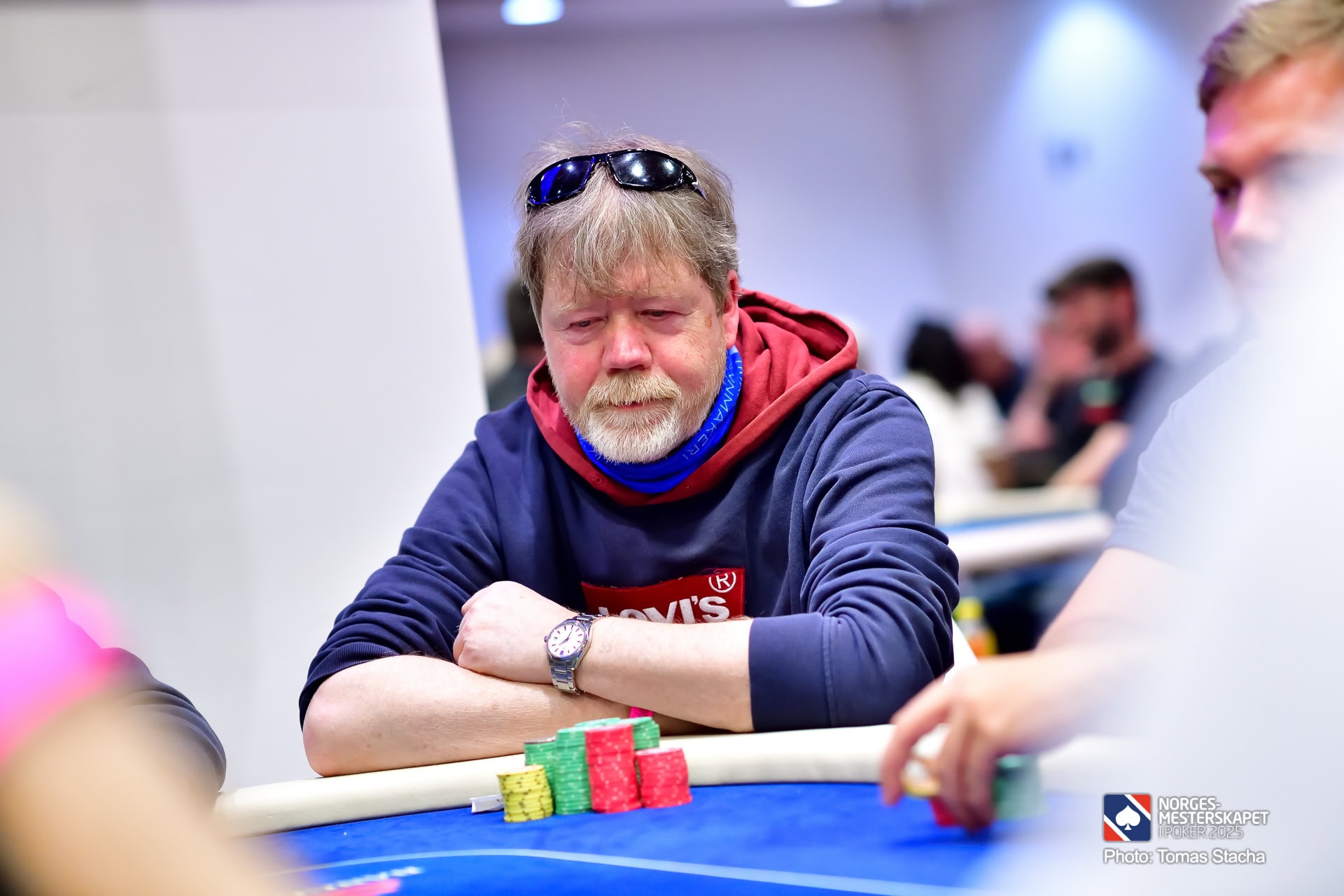 Per Frode Indersund i poker-NM 2025.