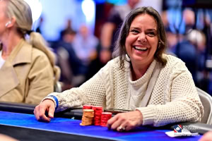 Wenche Hopmark Ekholm kom på en sterk 2. plass i turneringen. 