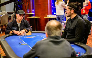 Espen Uhlen Jørstad spiller ikke WSOP i 2025. Her er han i NM 2025.
