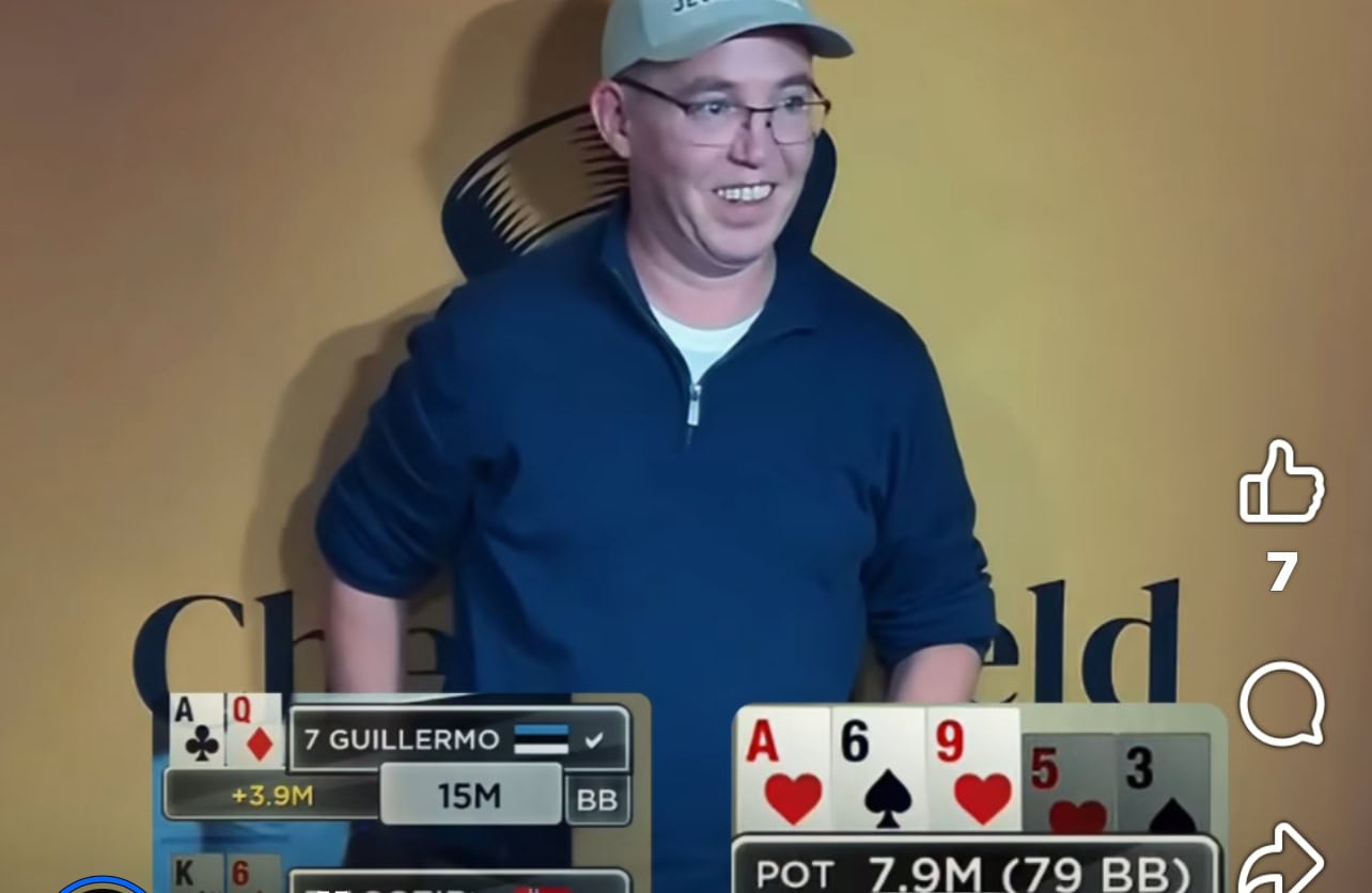 Asgeir Mogens Lund i Coolbet Open Main Event 2025.