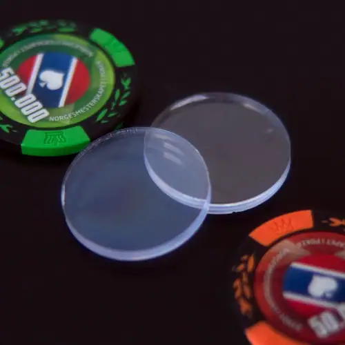 mellomlegg avstandsstykke spacer poker sjetonger chips