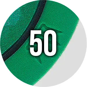 Sjetong med valør 50 Grønn (ny - tidligere 25-farge)