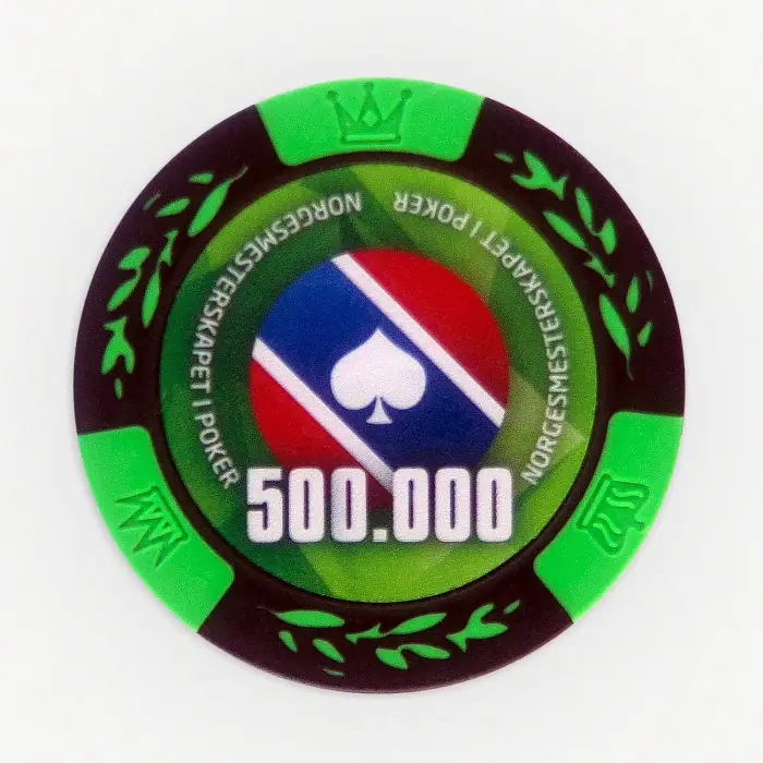 Koffert med 500 sjetonger – valgfrie valører - Bilde 5