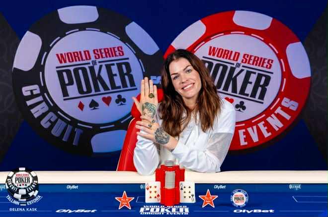 Drea Utvik Karlsen med WSOP-ring.
