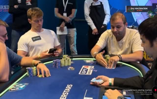 Jørstad slo ut Mokri da Espen Uhlen Jørstad og Kayhan Mokri satt på samme bord i €100.000 Super High Roller i EPT Barcelona 2025.