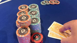 Kyte på finalebord i EPT Barcelona.