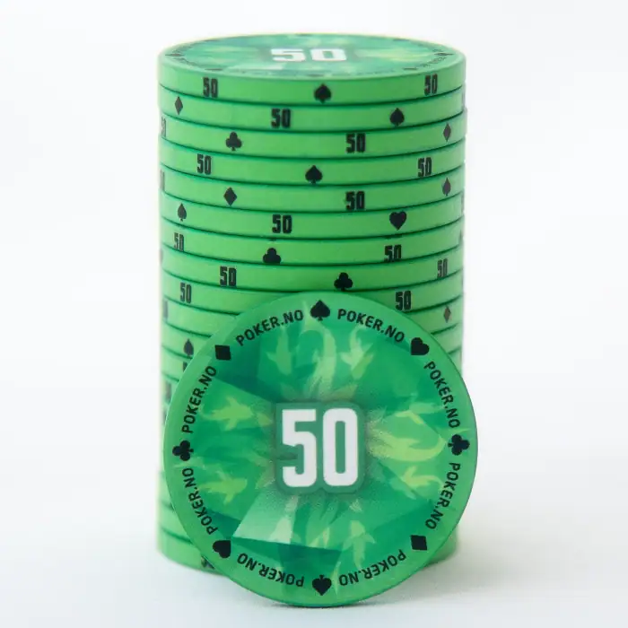 Sjetonger, fiskemotiv, chips, poker, poker.no