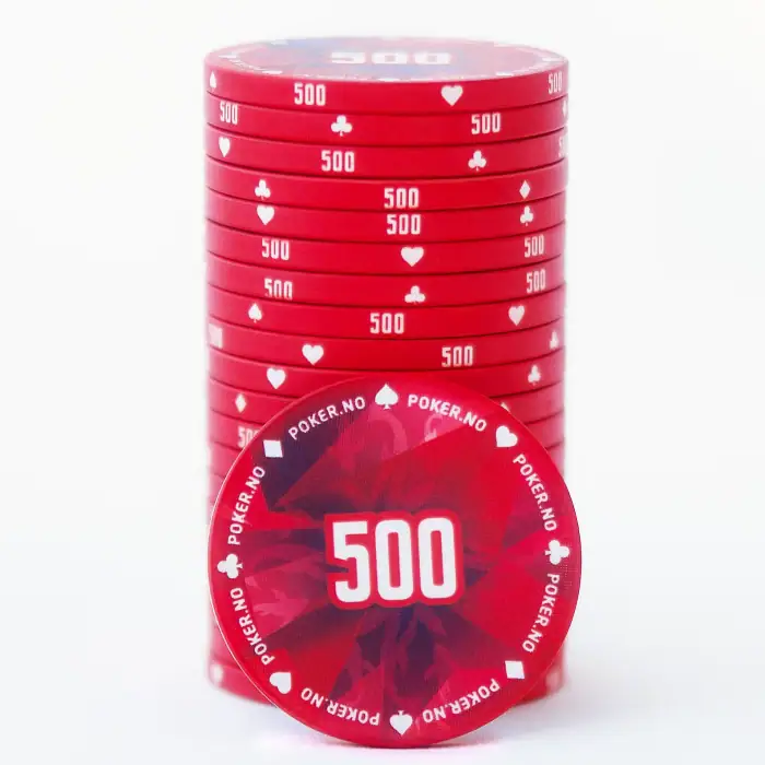 Sjetonger, fiskemotiv, chips, poker, poker.no