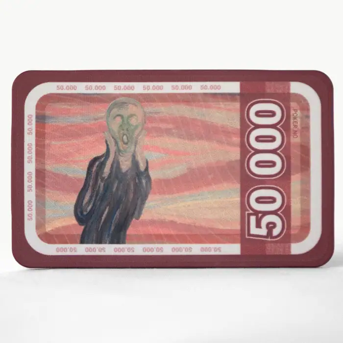 Plaque, seddelmotiv, poker, poker.no