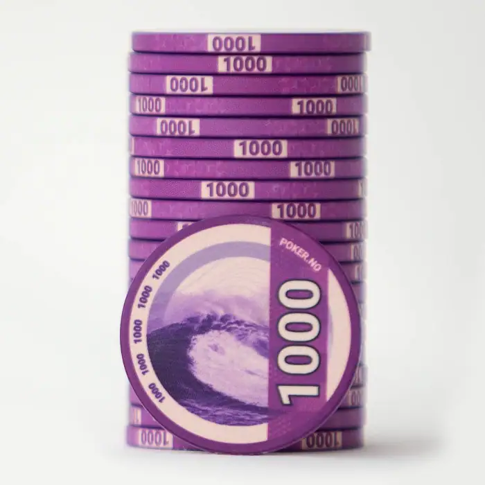 Sjetonger, seddelmotiv, chips, poker, poker.no, stack