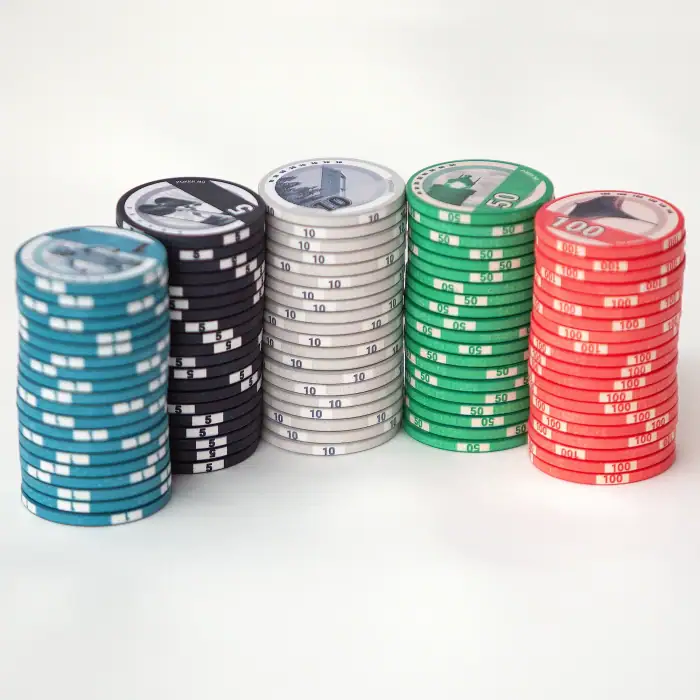 Sjetonger, seddelmotiv, chips, poker, poker.no, stack