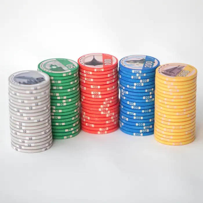 Sjetonger, seddelmotiv, chips, poker, poker.no, stack
