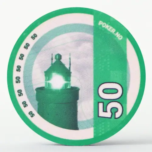 Sjetonger, seddelmotiv, chips, poker, poker.no