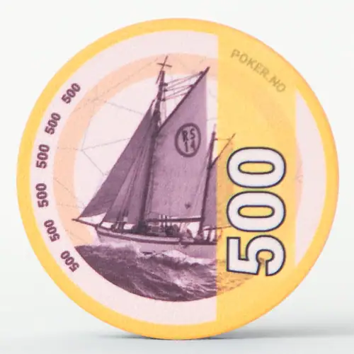 Sjetonger, seddelmotiv, chips, poker, poker.no