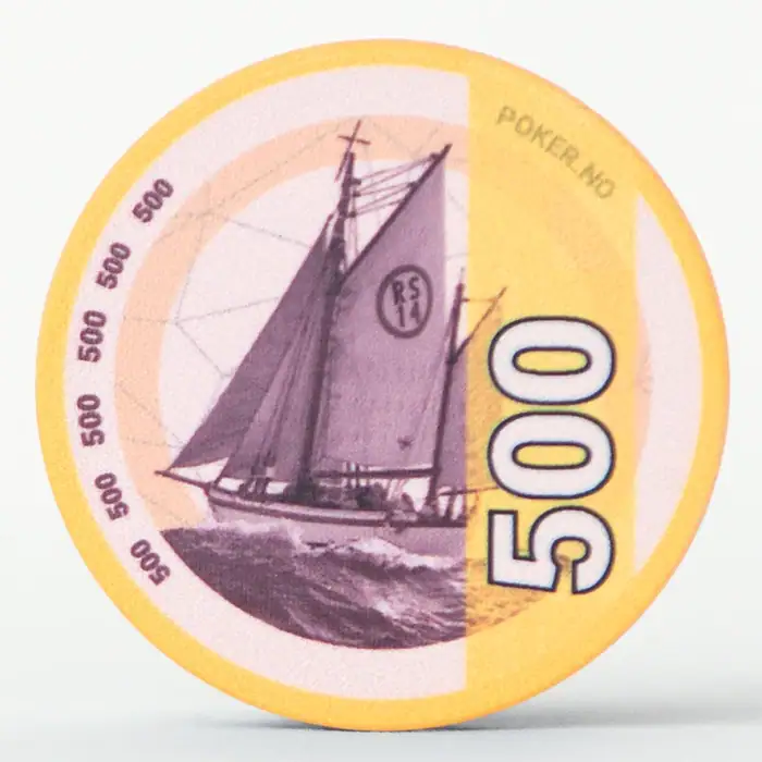 Sjetonger, seddelmotiv, chips, poker, poker.no