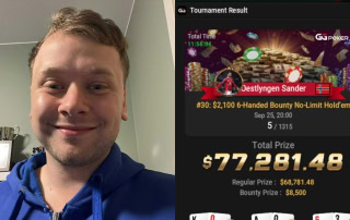 Sander Østlyngen på finalebord i WSOP