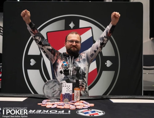 Martin Jonassen Leithe vant Highroller i poker-NM 2025 på Gardermoen