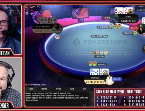 Preben Stokkan på nytt finalebord i WCOOP Main Event