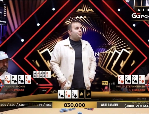 Kayhan Mokri stor chippie i $ 250K NLH Triton Invitational på Bahamas