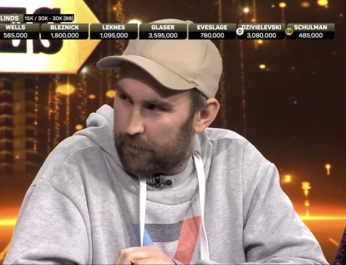 Leknes på finalebordet i $100k i Vegas