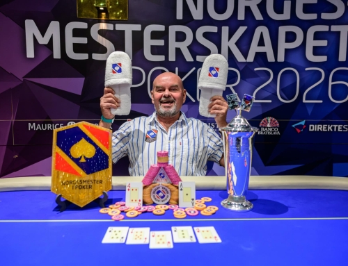 Audun Haraldsen norsk mester i poker