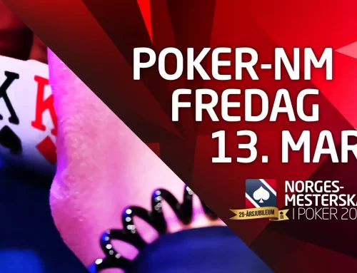 Programmet i poker-NM fredag 13. mars