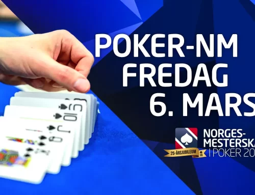 Dette skjer i poker-NM fredag 6. mars 2026