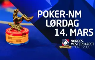 Dette skjer i poker-NM lørdag 14. mars