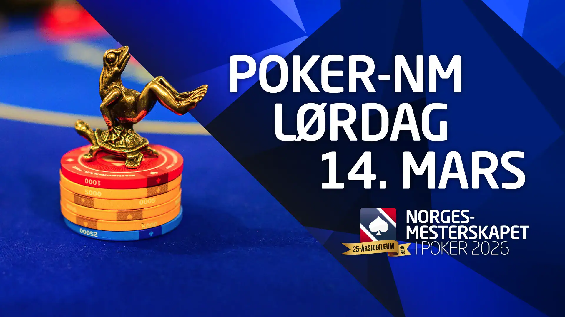 Dette skjer i poker-NM lørdag 14. mars