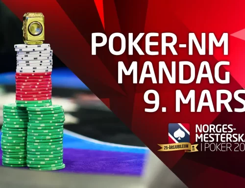 Programmet i poker-NM mandag 9. mars