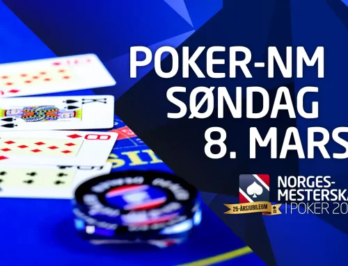 Dette skjer i poker-NM søndag 8. mars 2026