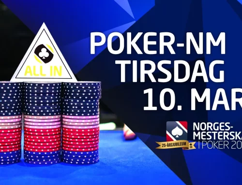 Programmet i poker-NM tirsdag 10. mars