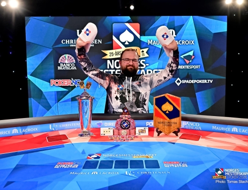 Martin Jonassen Leithe vant Heads Up i poker-NM 2026