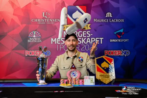 Mikal Blomlie årets spiller i poker-NM 2026