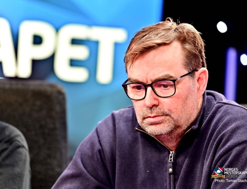 Iversen i tet – se chipcount for Senior Event før dag 2