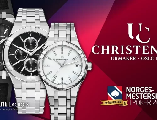 Urmaker Christensen gir eksklusive klokker til vinnere i poker-NM
