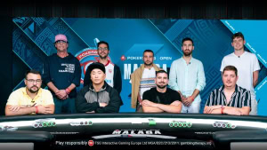 Finalebordet i PokerStars Open Malaga Main Event 2026.