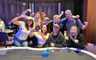 Line Lindsholm holder spar-trofeet etter å ha vunner Women´s Event i PokerStars Open Malaga 2026.