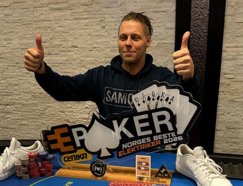 Norges beste elektriker i poker er påkoblet igjen
